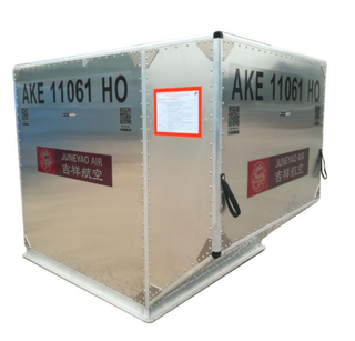 Airport Ground Aviation Cargo ULDs Equipment AKE Metal Storage Container