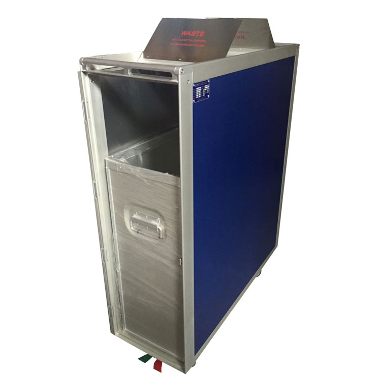 Full Size Inflight Airline Aircraft Airplane Rubbish Cart