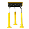 Precision Airport Ground Barricade Lighting with System