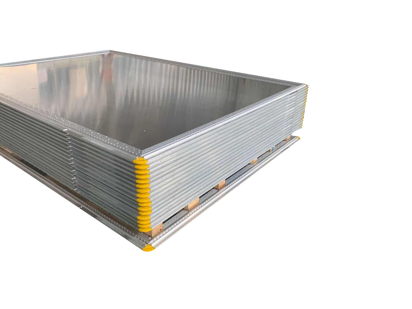 Airport Aviation Equipment Metal Pallet 2A4P Pallet For Air Cargo