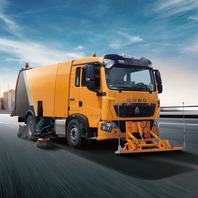 Airfield Road Sweeper Diesel Electric Smart Road Sweeper