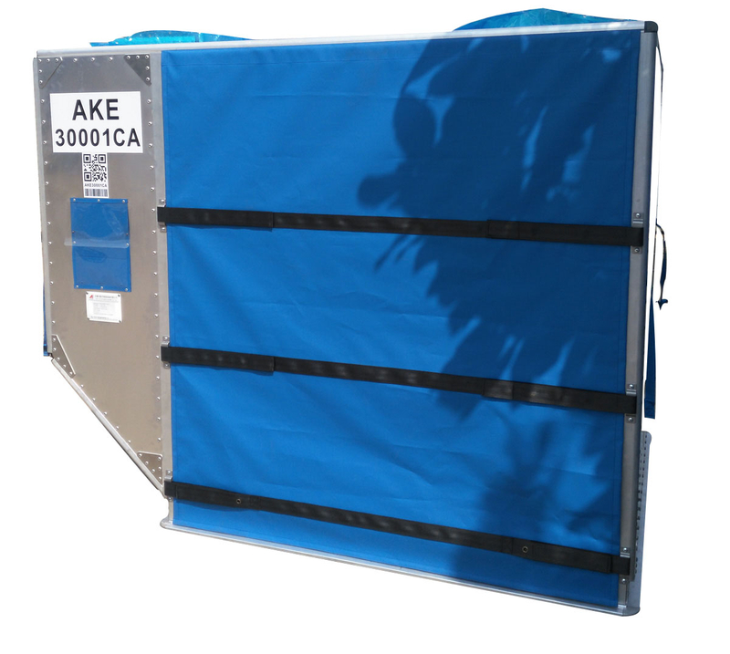 Aviation Ground Air Cargo ULDs Transport Equipment AKE Metal Storage Container
