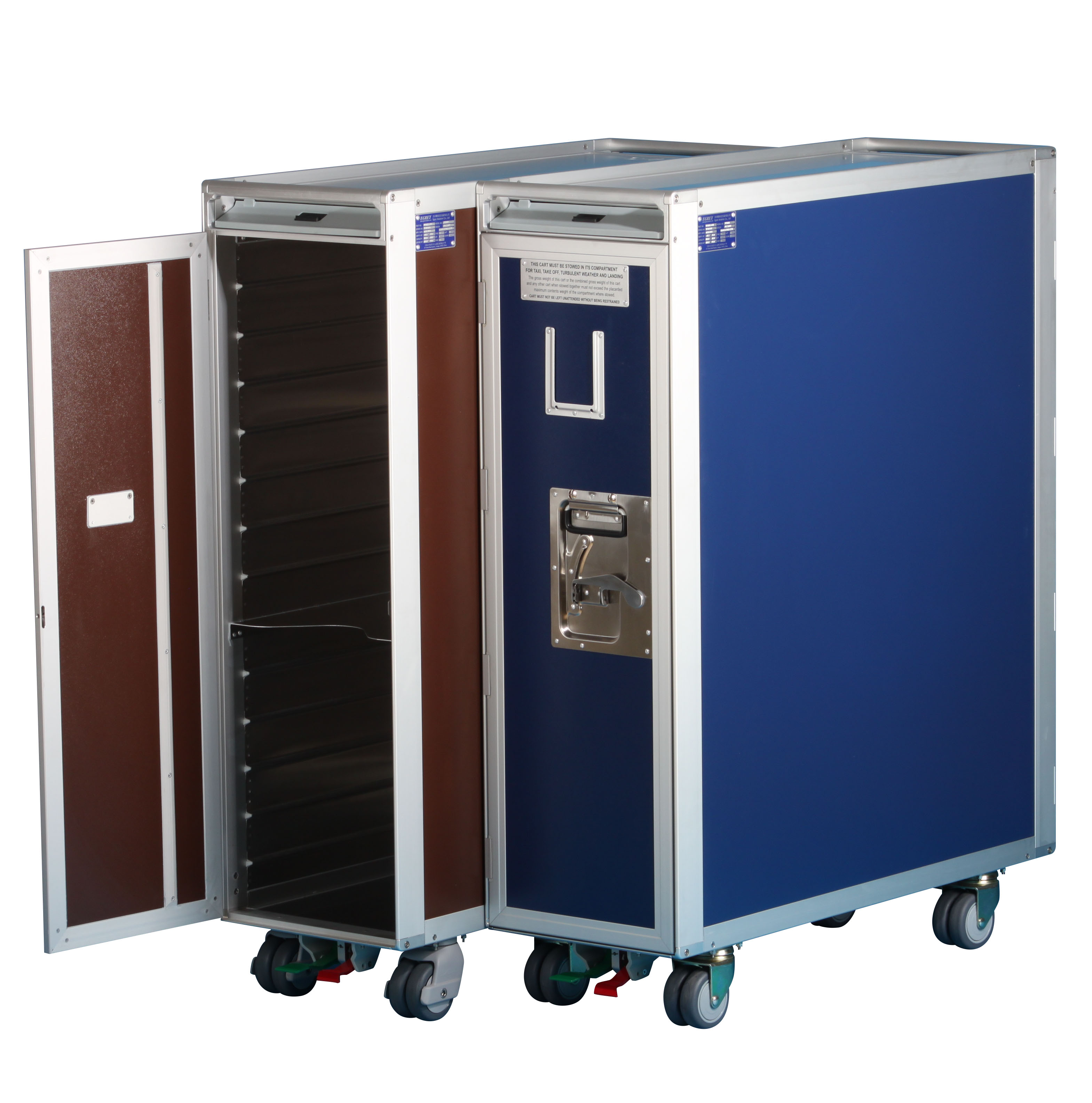 Atlas Full Size Airline Inflight Catering Meal Trolley