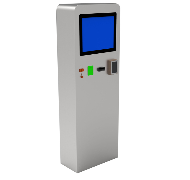 Airport Luggage Trolley Loading System