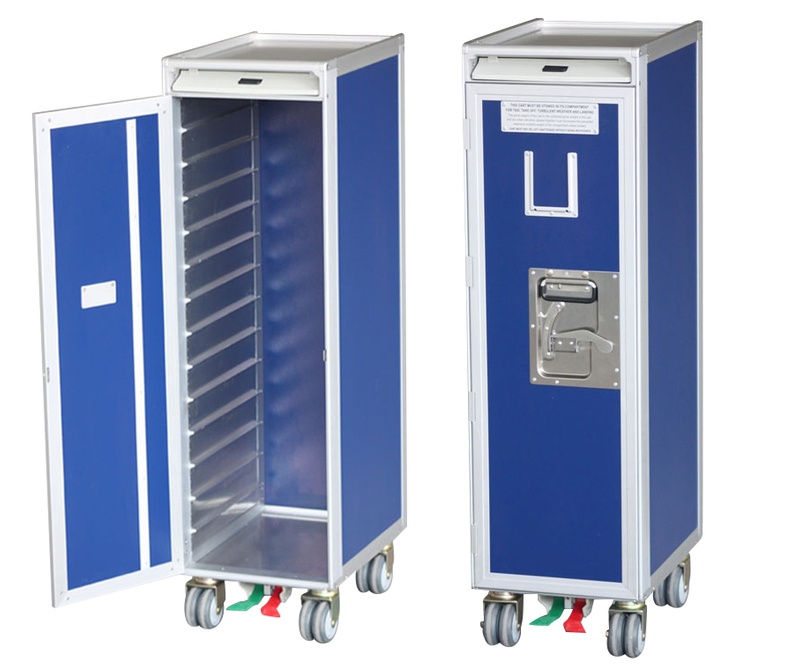 Atlas Airline Inflight Aircraft Airplane Service Half Size Catering Meal Food Trolley