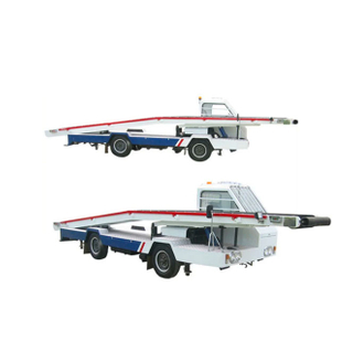 Diesel Airport light towable conveyor belt loader
