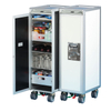 Atlas Airline Inflight Aircraft Airplane Service Half Size Catering Meal Food Cart
