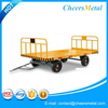 Semi-trailer luggage baggage trailer cart dolly for airport