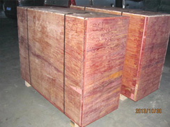 Sample packing of airport trolley