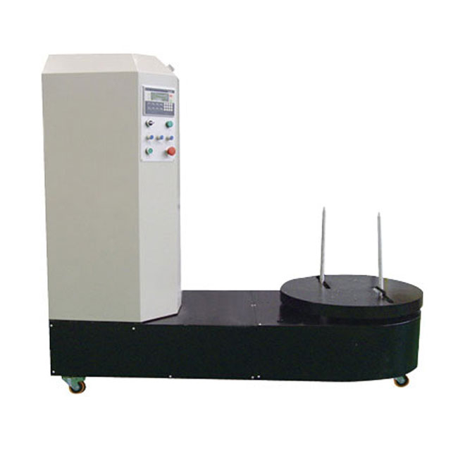 Airport Aviation Ground Luggage Stretch Film Pallet Wrapping Machine