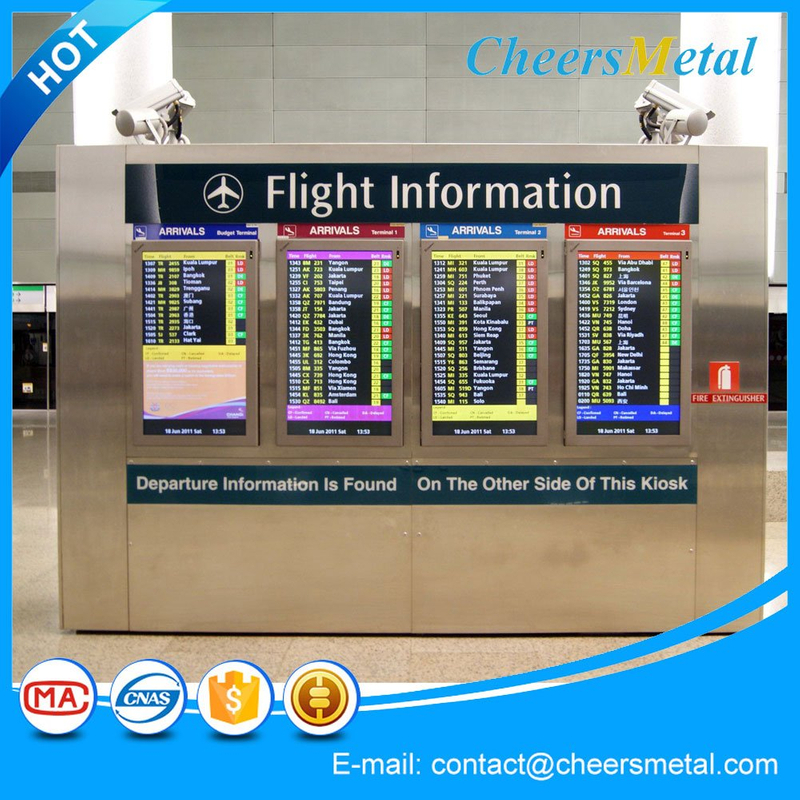 Metal Stand Flight Information Display System