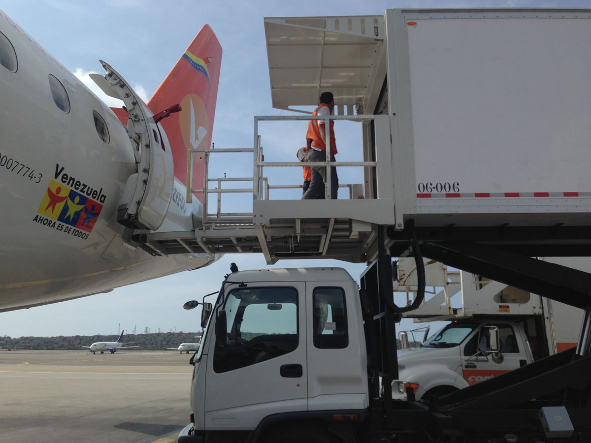 Airport Equipment Aircraft Plane Catering Food Truck 