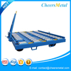 4 wheels airport pallet transport dolly trailer for sale