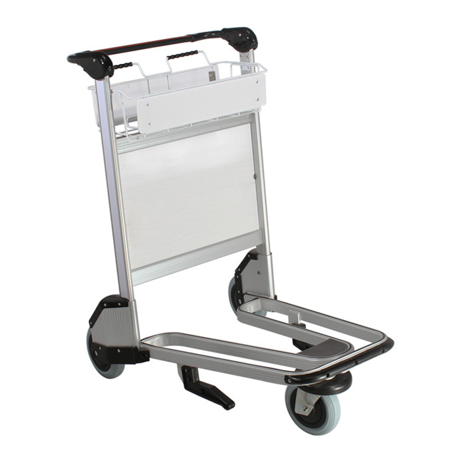 Aluminum Alloy 3 Wheels Airport Trolley