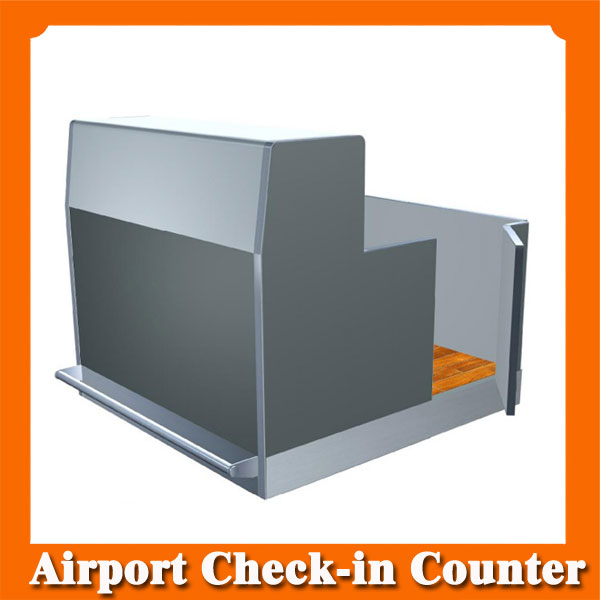 Modern Airport Information Equipment Check-in Counter