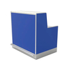 stainless steel airport luggage check-in counter