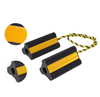 Aircraft Rubber Durable Airplane Wheel Chocks with Rope for Plane