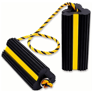 Rubber Aircraft Segmented Wheel Chocks for Aircraft