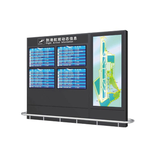 Metal Stand Flight Information Display Board Support