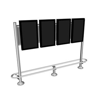 Outdoor Flight Information Display for Airport